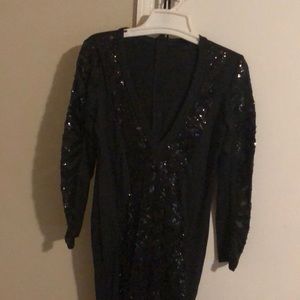 Black sexy cat suit.